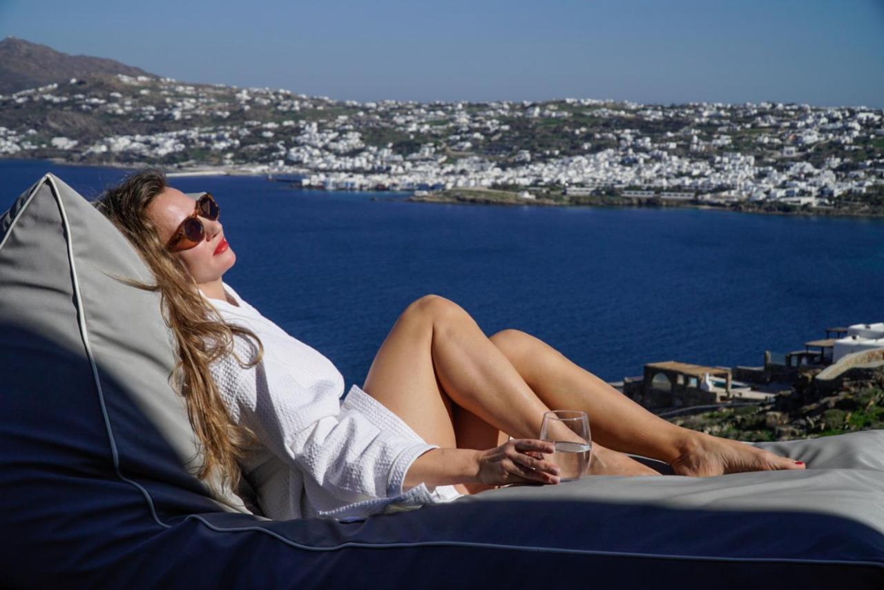 Mykonos Point Luxury Villas Mykonos Town Luaran gambar