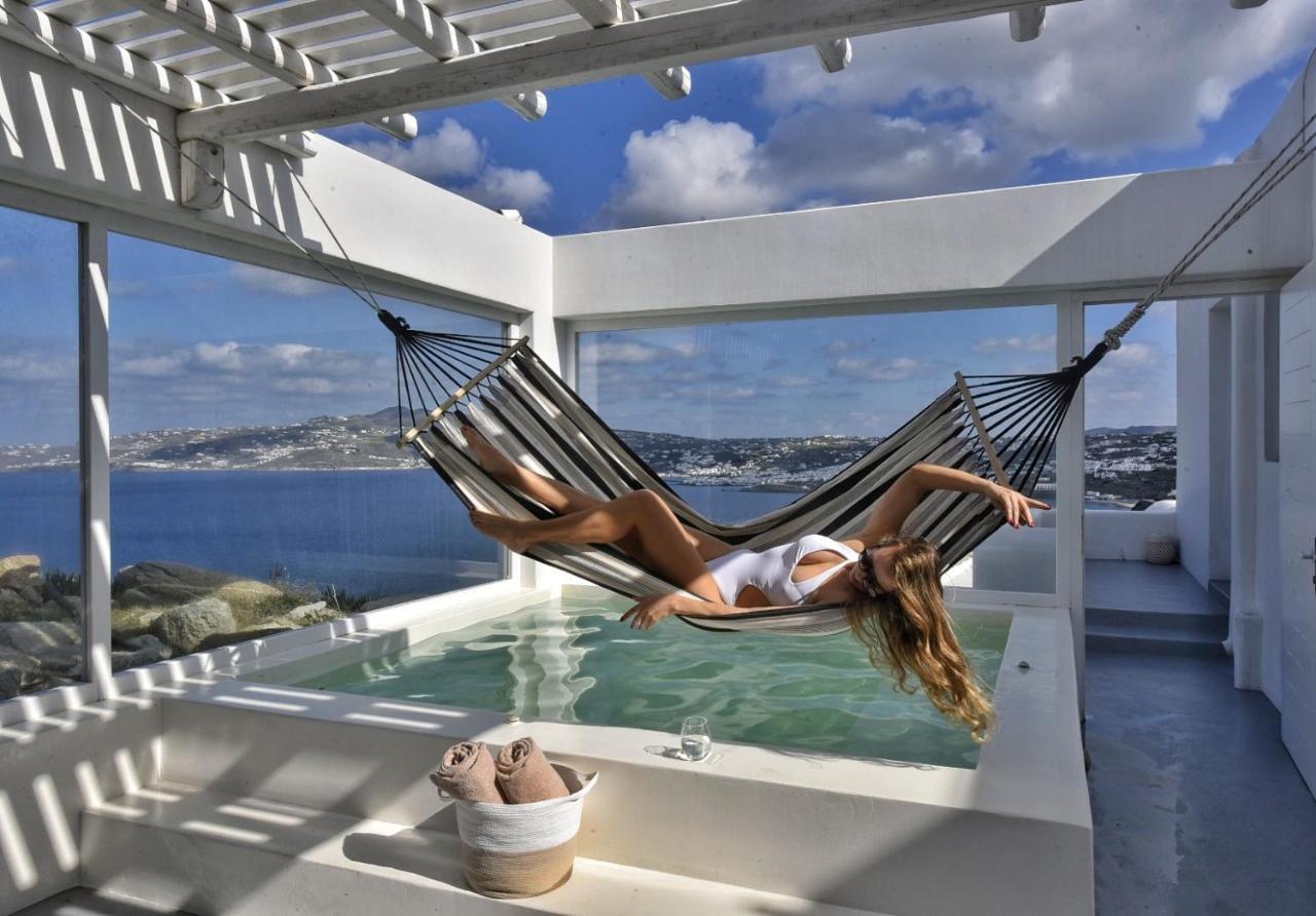 Mykonos Point Luxury Villas Mykonos Town Luaran gambar