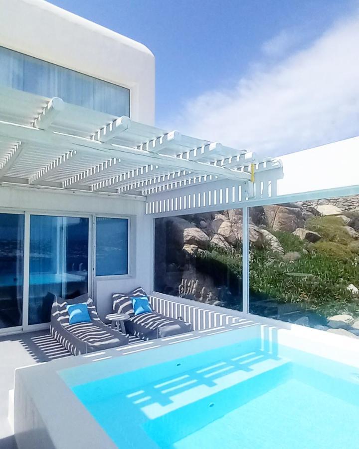 Mykonos Point Luxury Villas Mykonos Town Luaran gambar