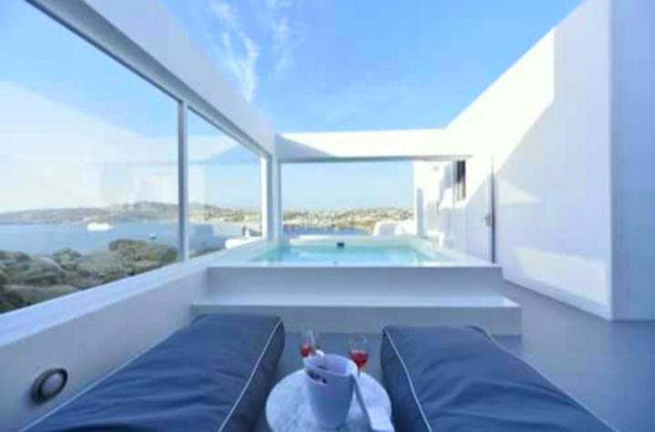 Mykonos Point Luxury Villas Mykonos Town Luaran gambar