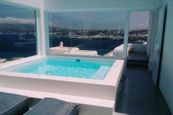 Mykonos Point Luxury Villas Mykonos Town Luaran gambar